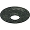 Ekena Millwork Blackthorn Medallion (Canopies up to 4 7/8"), 11 3/4"OD x 3 5/8"ID x 1"P, Painted Turtle Crackle CM11BLPTC - alternate 3
